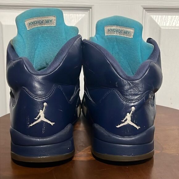 ?? Nike Air Jordan 5 Retro Pre-Grape Hornets Sz 12 Men’s - 136027-405 - GUC